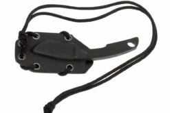 Extrema Ratio N.K.1 Couteau De Cou - Black -Kai Soldes Boutique ER123NK1BL 06 extrema ratio neck knife er123nk1bl d6