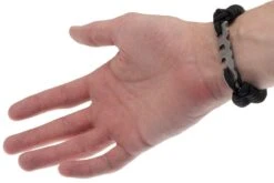 Fish Bone, Bracelet Paracord Avec Fermeture Fish Bone, Inox -Kai Soldes Boutique FBF PB SS 04 fish bone armband rvs fbf pb ss 04