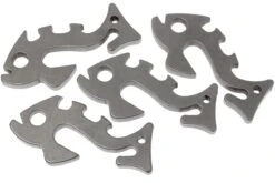 Fish Bone, 4 PiècesPiranha's, Inox
