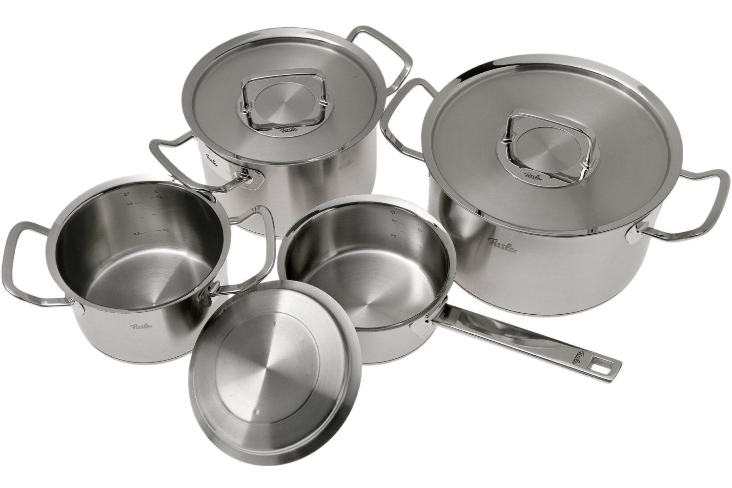 Fissler Original Profi Collection 084-128-04-000 Set De 4 Casseroles 4 Fissler Original Profi Collection 084-128-04-000 Set De 4 Casseroles – Image 2