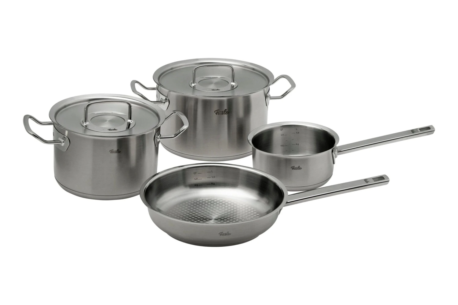 Fissler Original Pro Collection 084-378-04-000, Set De 4 Casseroles 3 Fissler Original Pro Collection 084-378-04-000, Set De 4 Casseroles
