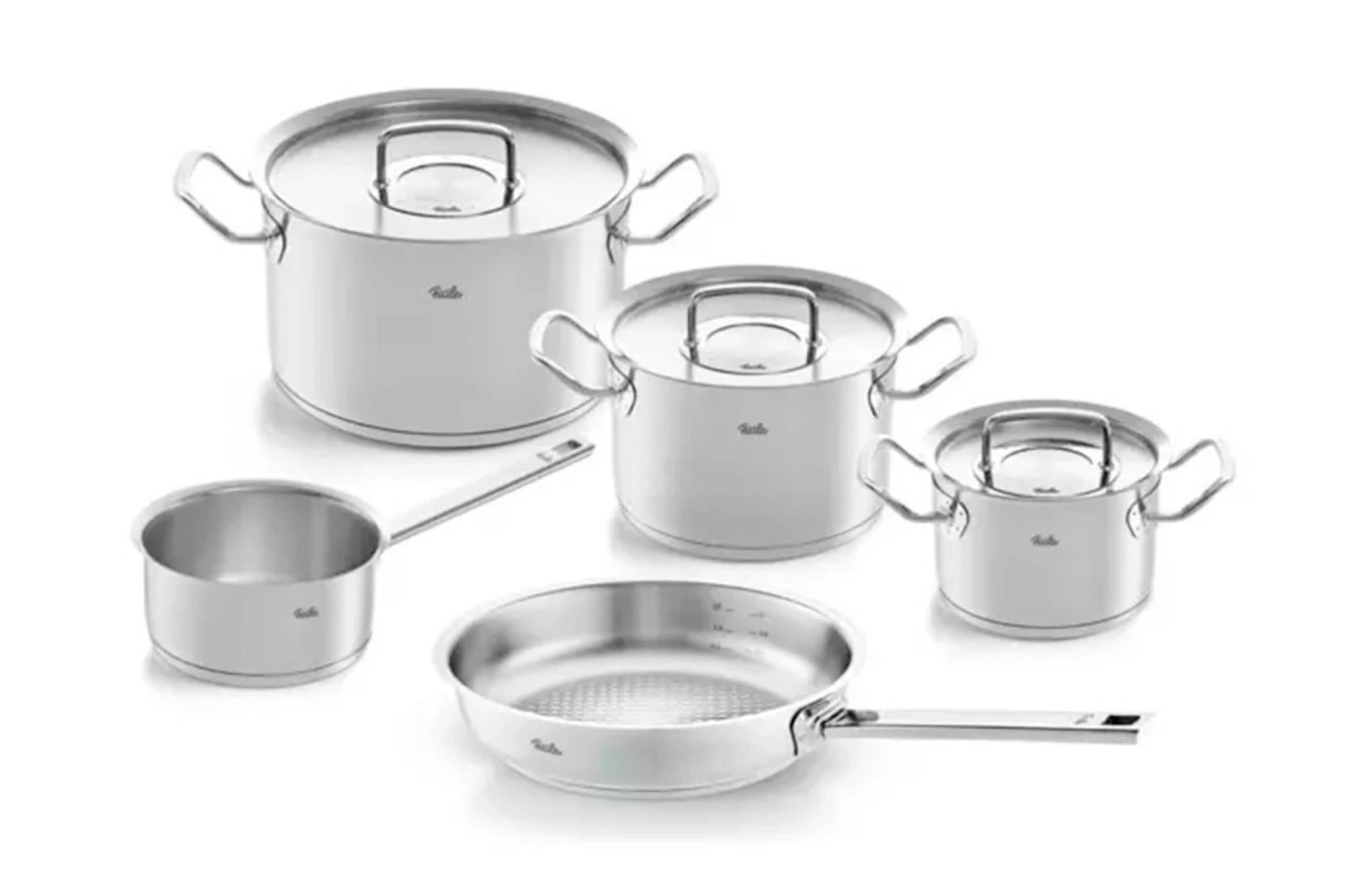 Fissler Original Pro Collection 084-378-05-000-0, Set De 5 Casseroles 3 Fissler Original Pro Collection 084-378-05-000-0, Set De 5 Casseroles