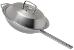 Fissler Original Pro Collection 084-888-30-000 Wok Avec Couvercle, 30 Cm