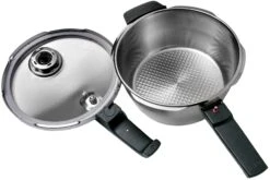 Fissler Vitavit® Premium Autocuiser Avec Panier Perforé, 22cm, 5L -Kai Soldes Boutique FI622 412 03 070 03 fissler