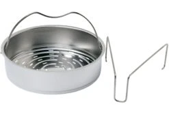 Fissler Vitavit Premium 622-412-11-070, Set Autocuiseur 3 Pièces Avec Panier Vapeur, 4,5 L -Kai Soldes Boutique FI622 412 11 070 03 fissler