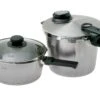 Fissler Vitavit Premium 622-412-13-090, Set Autocuiseur 4 Pièces Avec Couvercle En Verre -Kai Soldes Boutique FI622 412 13 090 01 fissler