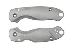 Flytanium Spyderco Para 3 Scales, Lotus Titanium, Plaquettes De Manche