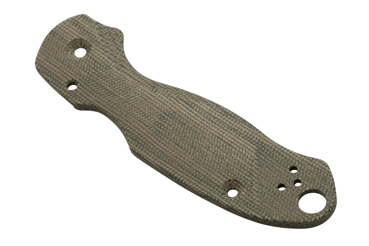 Flytanium Spyderco Para 3 Scales, Lotus Green Canvas Micarta, Plaquettes De Manche 4 Flytanium Spyderco Para 3 Scales, Lotus Green Canvas Micarta, Plaquettes De Manche – Image 2