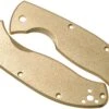 Flytanium Spyderco Tenacious Scales, Laiton