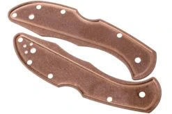 Flytanium Spyderco Delica Plaquettes De Manche, Cuivre 5 Flytanium Spyderco Delica Plaquettes De Manche, Cuivre -Kai Soldes Boutique FLY 364 02 flytanium
