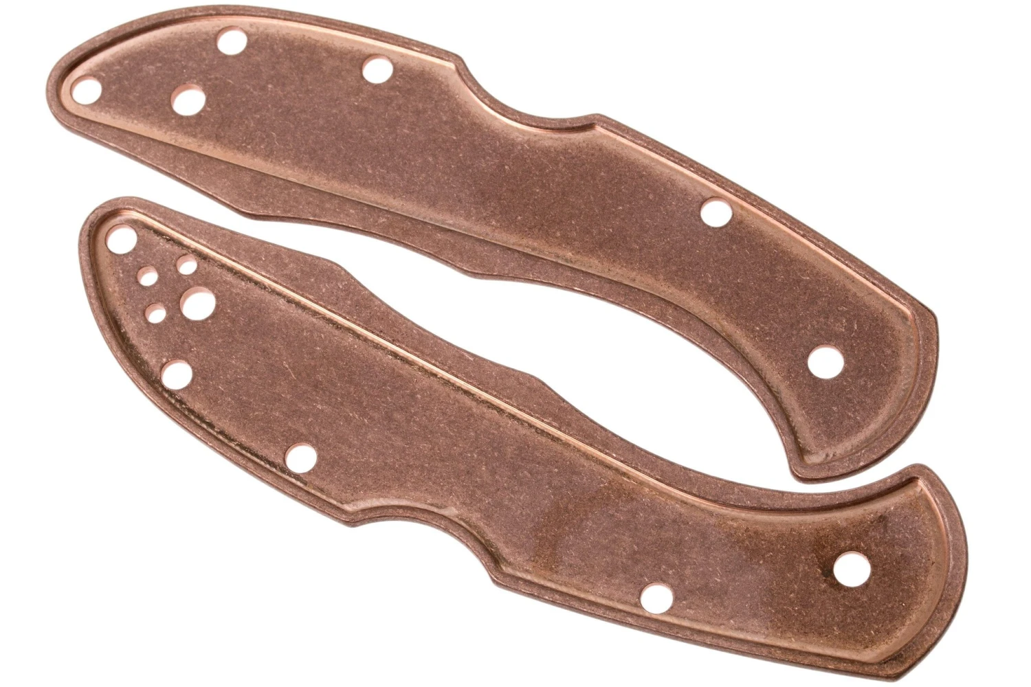 Flytanium Spyderco Delica Plaquettes De Manche, Cuivre 4 Flytanium Spyderco Delica Plaquettes De Manche, Cuivre – Image 2