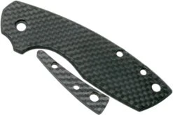 Flytanium CRKT Pilar Large Scale & Backspacer, Fibre De Carbone