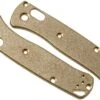 Flytanium Benchmade Mini-Bugout Scales, Brass -Kai Soldes Boutique FLY 526 01 flytanium