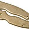 Flytanium Spyderco Shaman Scales, Brass