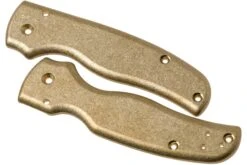 Flytanium Spyderco Shaman Scales, Brass