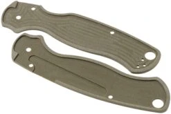 Flytanium Spyderco Paramilitary 2 Lotus Scales, OIive Green G10 5 Flytanium Spyderco Paramilitary 2 Lotus Scales, OIive Green G10 -Kai Soldes Boutique FLY 814 02 flytanium