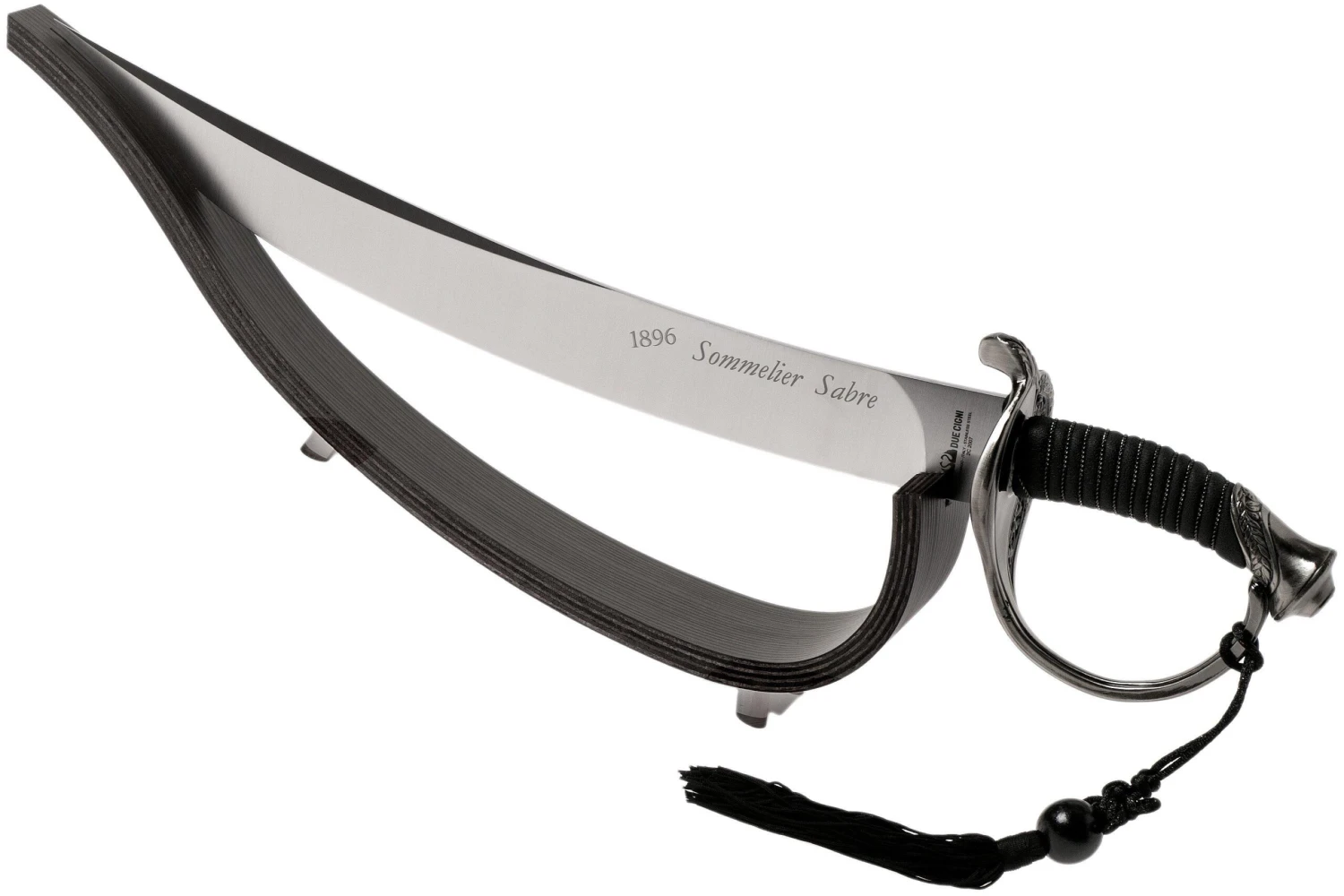 Due Cigni Linea 1896 Sciabola Sommelier 2C2007 Sabre à Champagne Argent 3 Due Cigni Linea 1896 Sciabola Sommelier 2C2007 Sabre à Champagne Argent