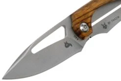 Fox Knives Racli BF-744ZW Black Fox, Zebra Wood Couteau De Poche, Simonutti Design 11 Fox Knives Racli BF-744ZW Black Fox, Zebra Wood Couteau De Poche, Simonutti Design -Kai Soldes Boutique FOBF 744ZW 03 fox knives