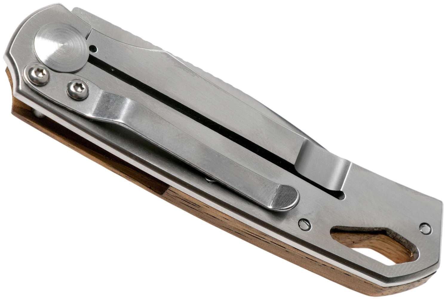 Fox Knives Racli BF-744ZW Black Fox, Zebra Wood Couteau De Poche, Simonutti Design 6 Fox Knives Racli BF-744ZW Black Fox, Zebra Wood Couteau De Poche, Simonutti Design – Image 4