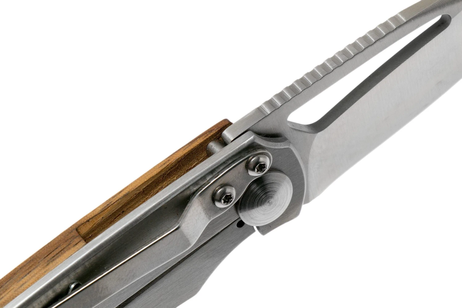 Fox Knives Racli BF-744ZW Black Fox, Zebra Wood Couteau De Poche, Simonutti Design 8 Fox Knives Racli BF-744ZW Black Fox, Zebra Wood Couteau De Poche, Simonutti Design – Image 6