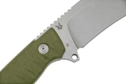 Black Fox Golem, Stonewashed D2 Blade, OD Green G10 Couteau Fixe -Kai Soldes Boutique FOBF 757OD 05 blackfox