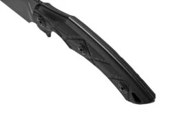 Fox Edge Lycosa 1, Black G10, FE-018 Couteau à Lame Fixe -Kai Soldes Boutique FOFE 018 05 fox
