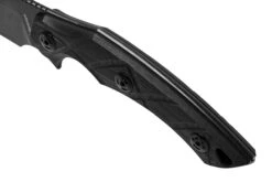 Fox Edge Lycosa 2, Black G10, FE-020 Couteau à Lame Fixe -Kai Soldes Boutique FOFE 020 06 fox