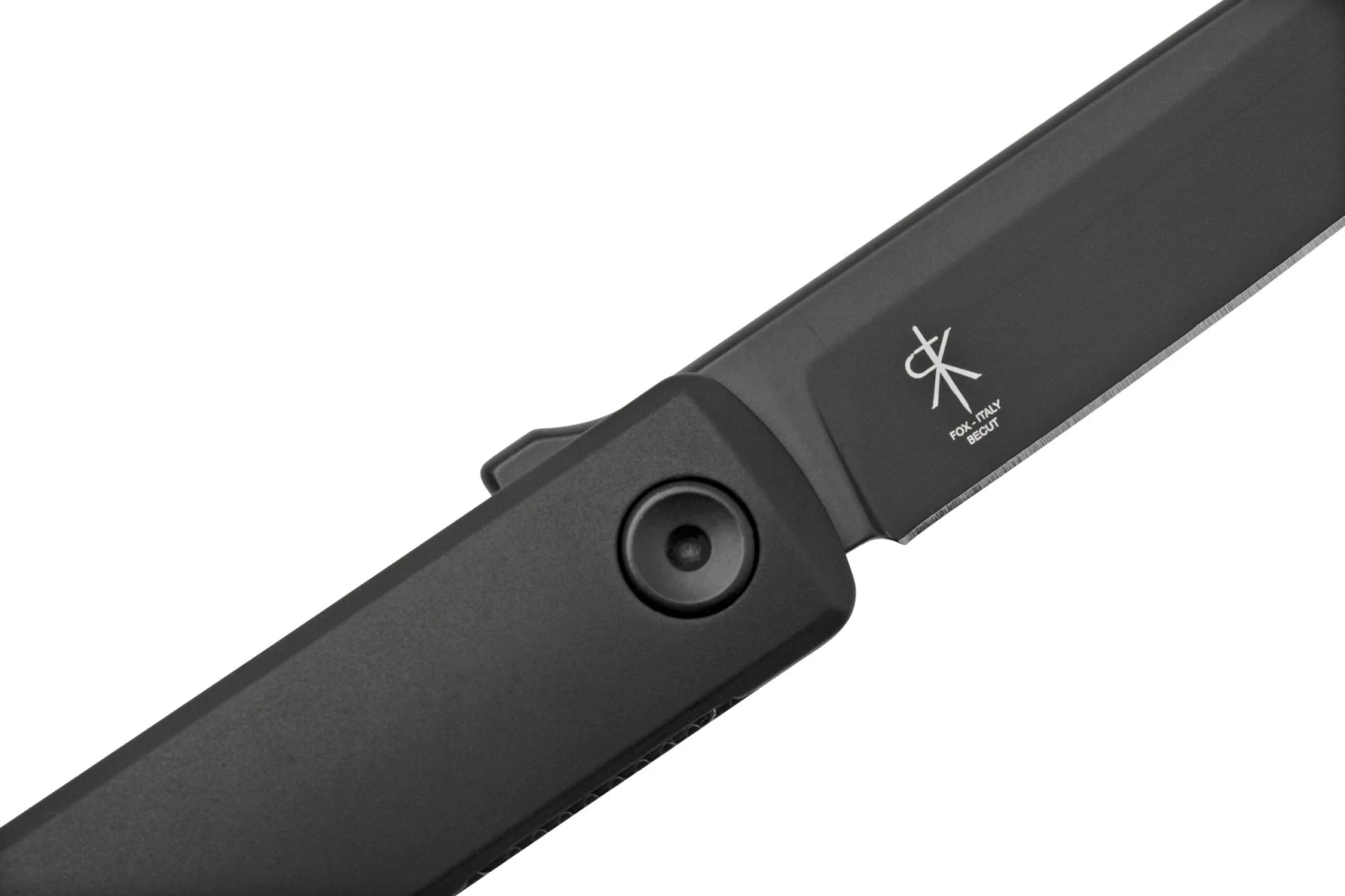 Fox Knives Chnops, FX-543 ALB, Black Aluminum, Black Becut, Couteau De Poche, Riccardo Gobbato Design 7 Fox Knives Chnops, FX-543 ALB, Black Aluminum, Black Becut, Couteau De Poche, Riccardo Gobbato Design – Image 5