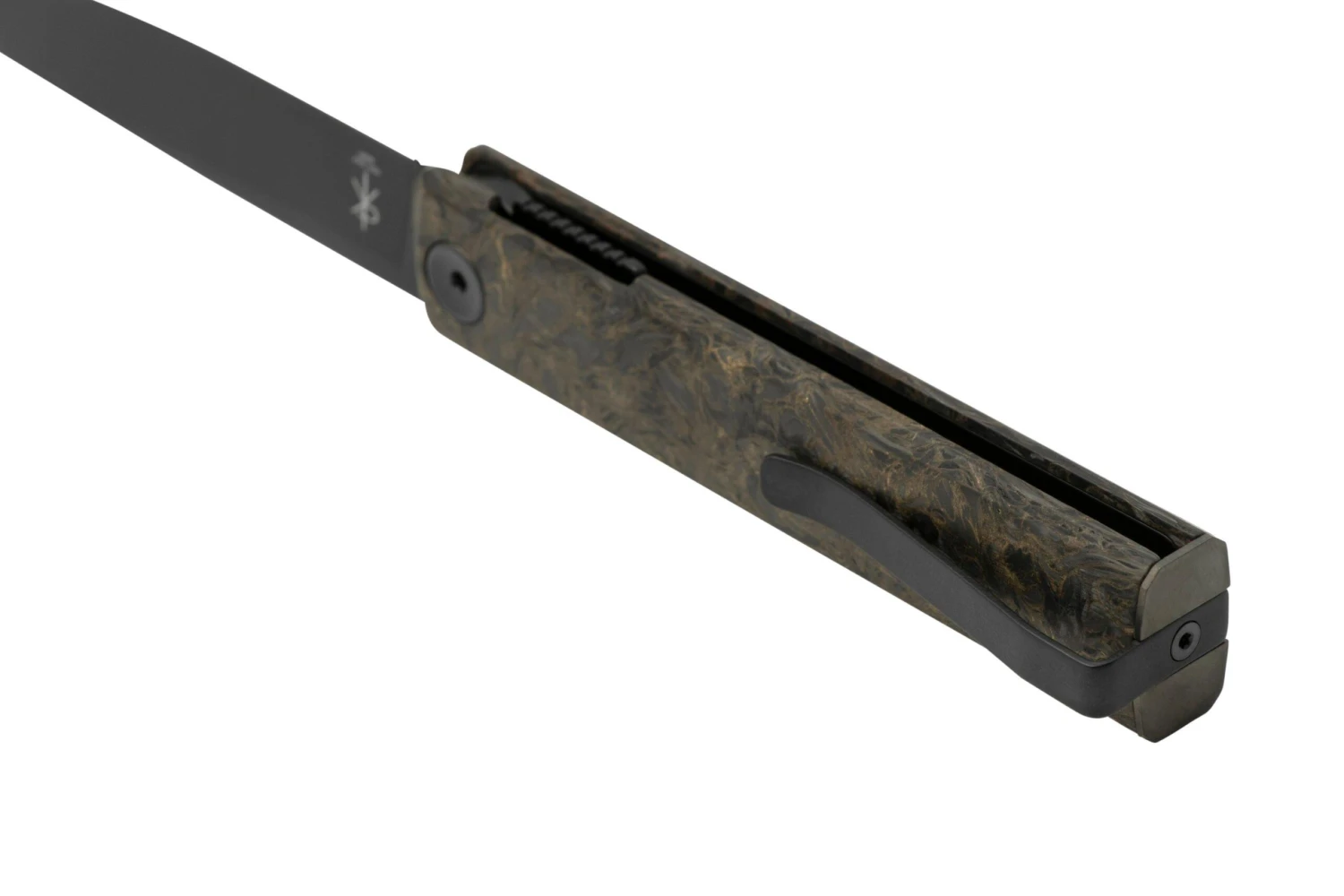 Fox Knives Chnops, FX-543FCGM, Dark Matter Gold, M390, Couteau De Poche, Knivesandtools Exclusive 6 Fox Knives Chnops, FX-543FCGM, Dark Matter Gold, M390, Couteau De Poche, Knivesandtools Exclusive – Image 4