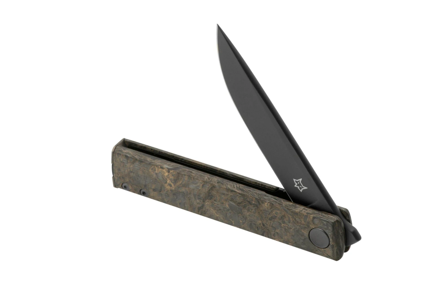 Fox Knives Chnops, FX-543FCGM, Dark Matter Gold, M390, Couteau De Poche, Knivesandtools Exclusive 8 Fox Knives Chnops, FX-543FCGM, Dark Matter Gold, M390, Couteau De Poche, Knivesandtools Exclusive – Image 6