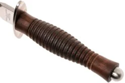 Fox Fairbairn Sykes FX-593 Wallnut Handle, Hill Knives Design 12 Fox Fairbairn Sykes FX-593 Wallnut Handle, Hill Knives Design -Kai Soldes Boutique FOFX 593 04 fox knives fairbairn fofx 593 04