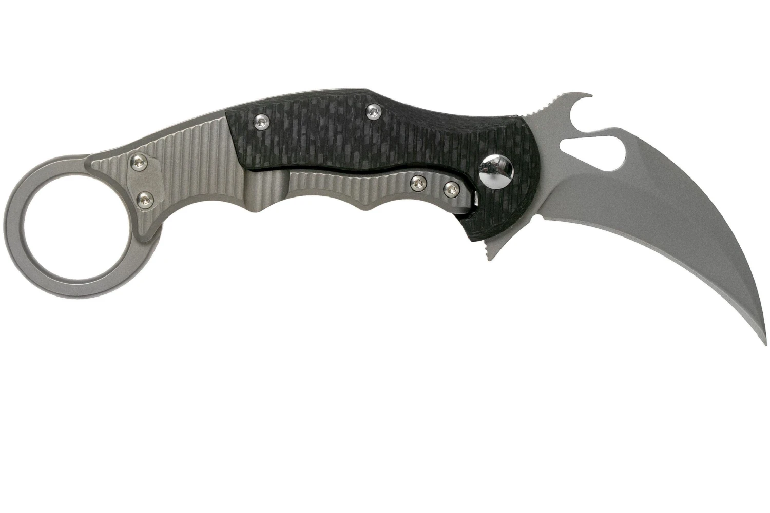 Fox Karambit Titanium Framelock Bead Blasted FX-599TiCS, Couteau Karambit 4 Fox Karambit Titanium Framelock Bead Blasted FX-599TiCS, Couteau Karambit – Image 2