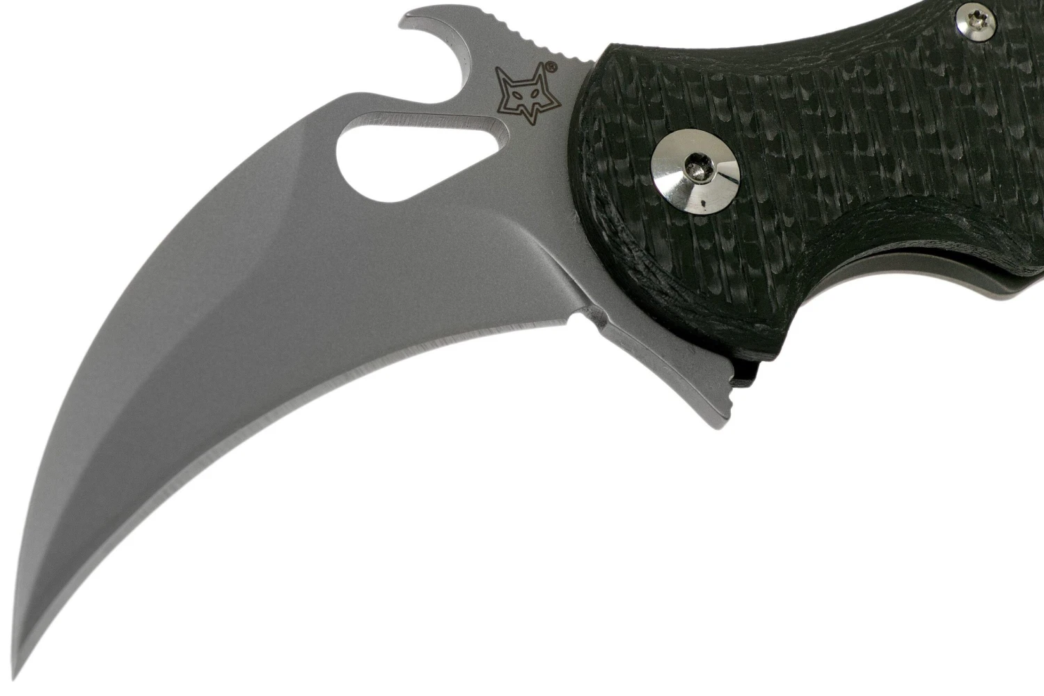 Fox Karambit Titanium Framelock Bead Blasted FX-599TiCS, Couteau Karambit 5 Fox Karambit Titanium Framelock Bead Blasted FX-599TiCS, Couteau Karambit – Image 3