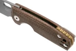 Fox Baby Core FX-608MC Natural Canvas Micarta Couteau De Poche, Jesper Voxnaes Design 15 Fox Baby Core FX-608MC Natural Canvas Micarta Couteau De Poche, Jesper Voxnaes Design -Kai Soldes Boutique FOFX 608MC 07 fox knives