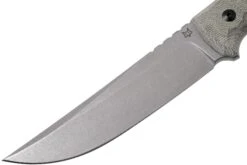 Fox Knives Ryu FX-634 MOD Green Canvas Micarta, Couteau Fixe, Black Roc Knives Design -Kai Soldes Boutique FOFX 634MOD 03 fox knives