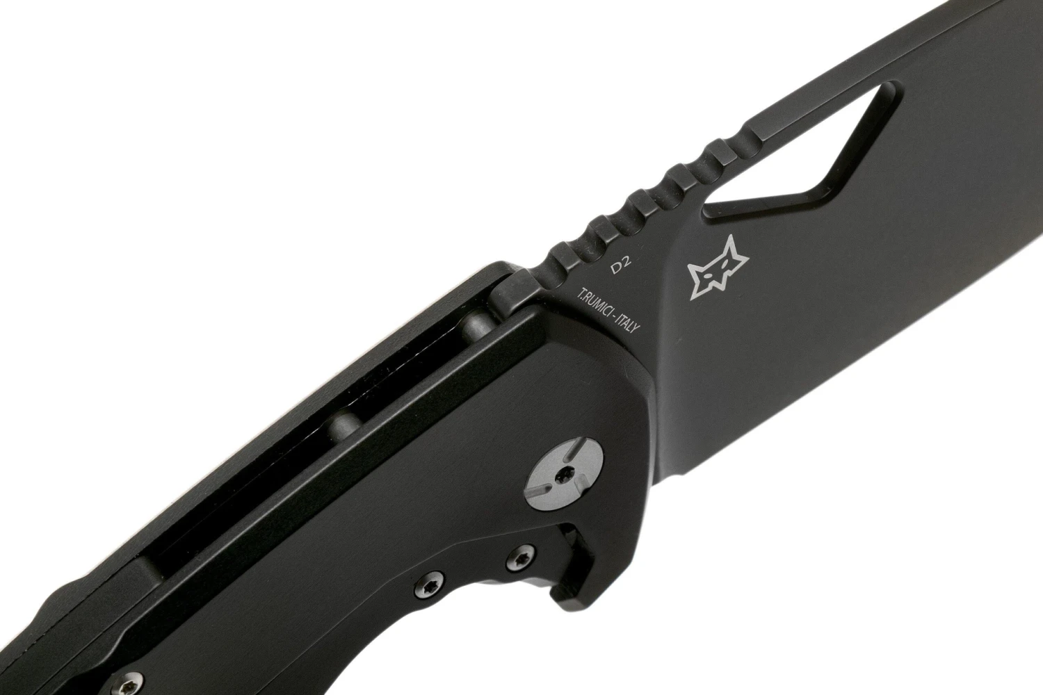 Fox El Capitan SK-02 BSW Summit Knife Co, Black Stonewashed Couteau De Poche, Tommaso Rumici Design 8 Fox El Capitan SK-02 BSW Summit Knife Co, Black Stonewashed Couteau De Poche, Tommaso Rumici Design – Image 6