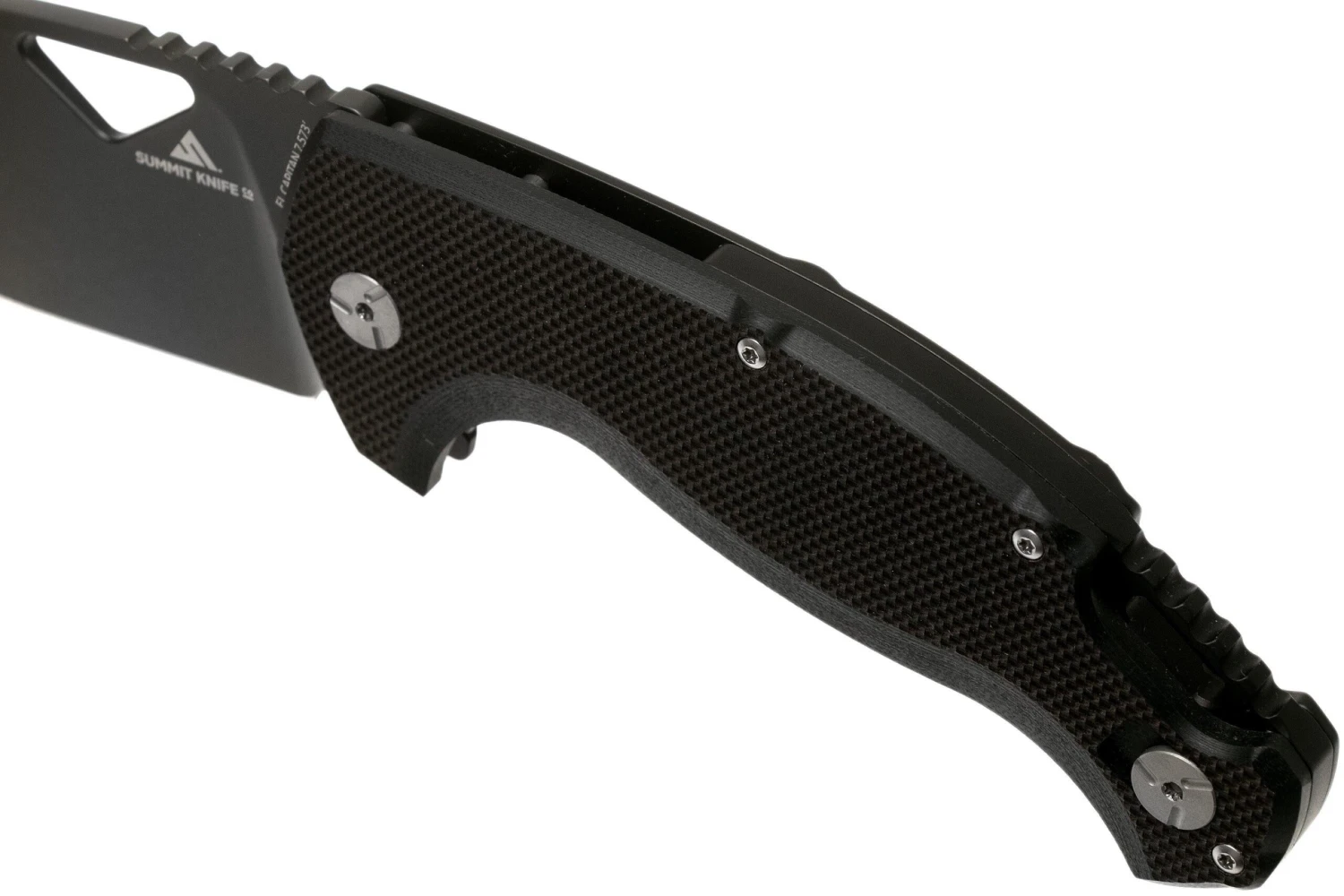 Fox El Capitan SK-02 BSW Summit Knife Co, Black Stonewashed Couteau De Poche, Tommaso Rumici Design 9 Fox El Capitan SK-02 BSW Summit Knife Co, Black Stonewashed Couteau De Poche, Tommaso Rumici Design – Image 7