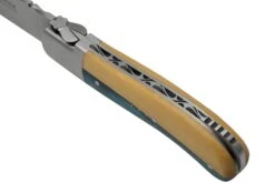 Fontenille Pataud Gentleman 10,5 Cm L8HBU Blue Hybrid Boxwood Couteau De Poche -Kai Soldes Boutique FPL8HBU 06 fontenille pataud