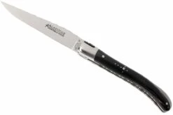 Fontenille Pataud « Le Pocket » Guillochée, Corne De Buffle Noire FPL9PCNTG