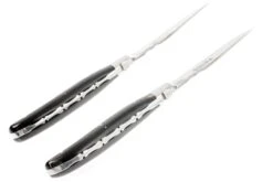 Fontenille Pataud Ensemble De 2 Couteaux à Steak, Corne De Buffle -Kai Soldes Boutique FPLTC2PCN 08 fontenille pataud fpltc2pcn steakmessenset buffel d8