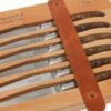 Fontenille Pataud Ensemble De Couteaux à Steak (6 Pièces), Noyer -Kai Soldes Boutique FPLTC6NO 01 fontenille pataud steakmessenset walnoot fpltc6no d1