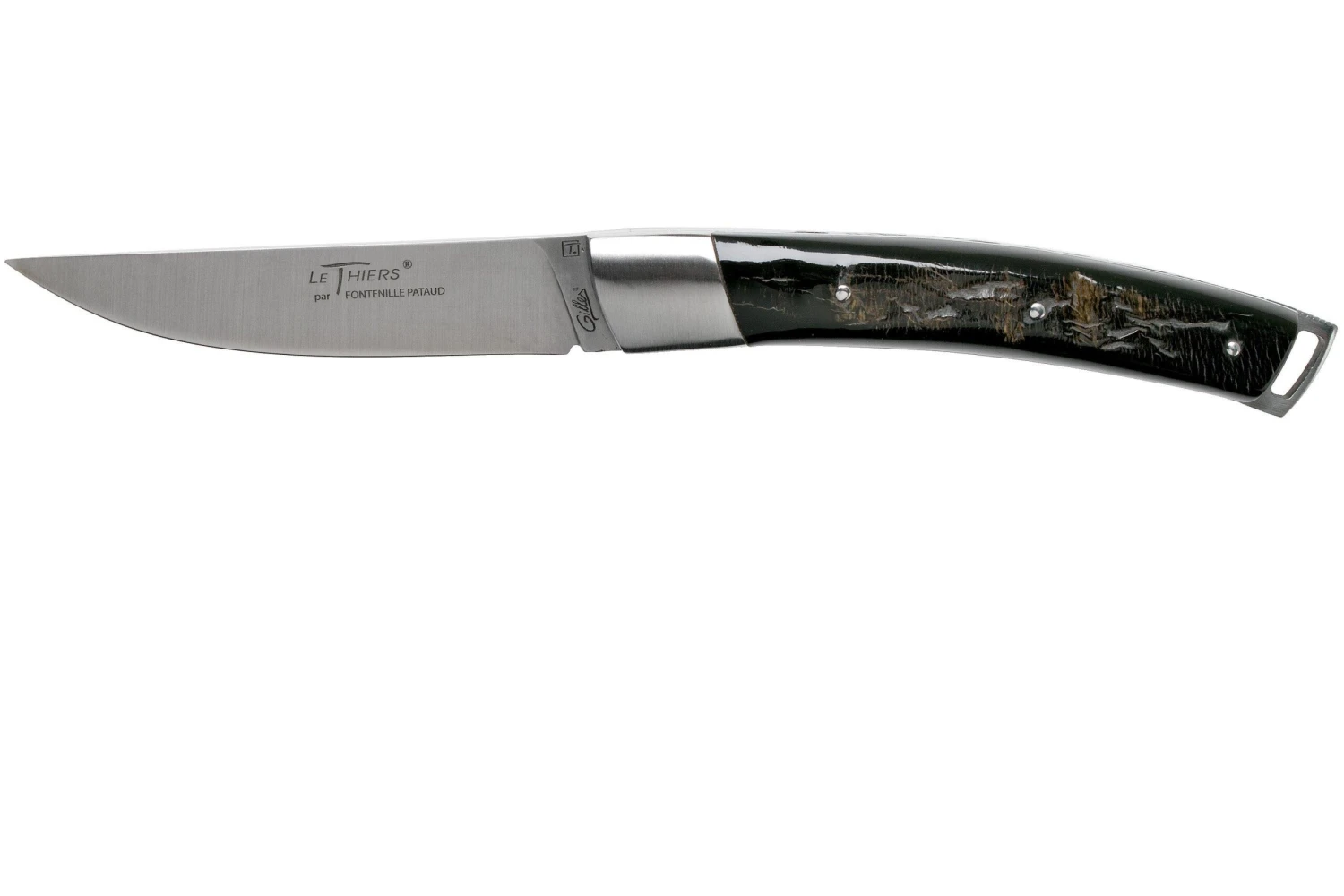 Le Thiers Nature Buffle Brut T7BB Couteau De Poche Par Fontenille Pataud 3 Le Thiers Nature Buffle Brut T7BB Couteau De Poche Par Fontenille Pataud