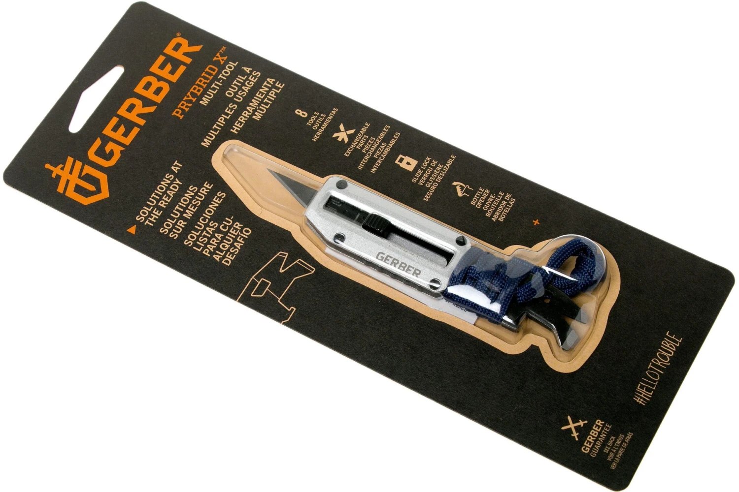 Gerber Prybrid-X Solid State Small 31-03807 Urban Blue Couteau De Poche 6 Gerber Prybrid-X Solid State Small 31-03807 Urban Blue Couteau De Poche – Image 4
