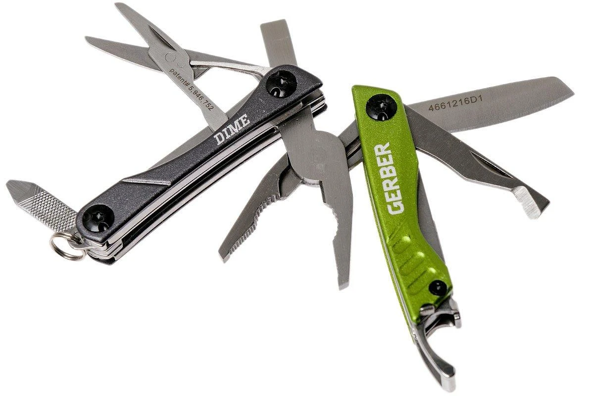 Gerber Dime Micro Pince Multifonction Verte, 31-001132 4 Gerber Dime Micro Pince Multifonction Verte, 31-001132 – Image 2