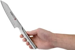 Global Ni GNM-01 Couteau à Légumes Avec Alvéoles 14 Cm 13 Global Ni GNM-01 Couteau à Légumes Avec Alvéoles 14 Cm -Kai Soldes Boutique GLNM001 06 global ni