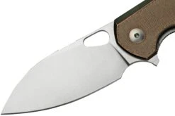 GiantMouse ACE Biblio Bronze Natural Micarta Couteau De Poche, Ansø Et Voxnaes Design 11 GiantMouse ACE Biblio Bronze Natural Micarta Couteau De Poche, Ansø Et Voxnaes Design -Kai Soldes Boutique GMBIBLIO BRZ NAT IN 03 giantmouse