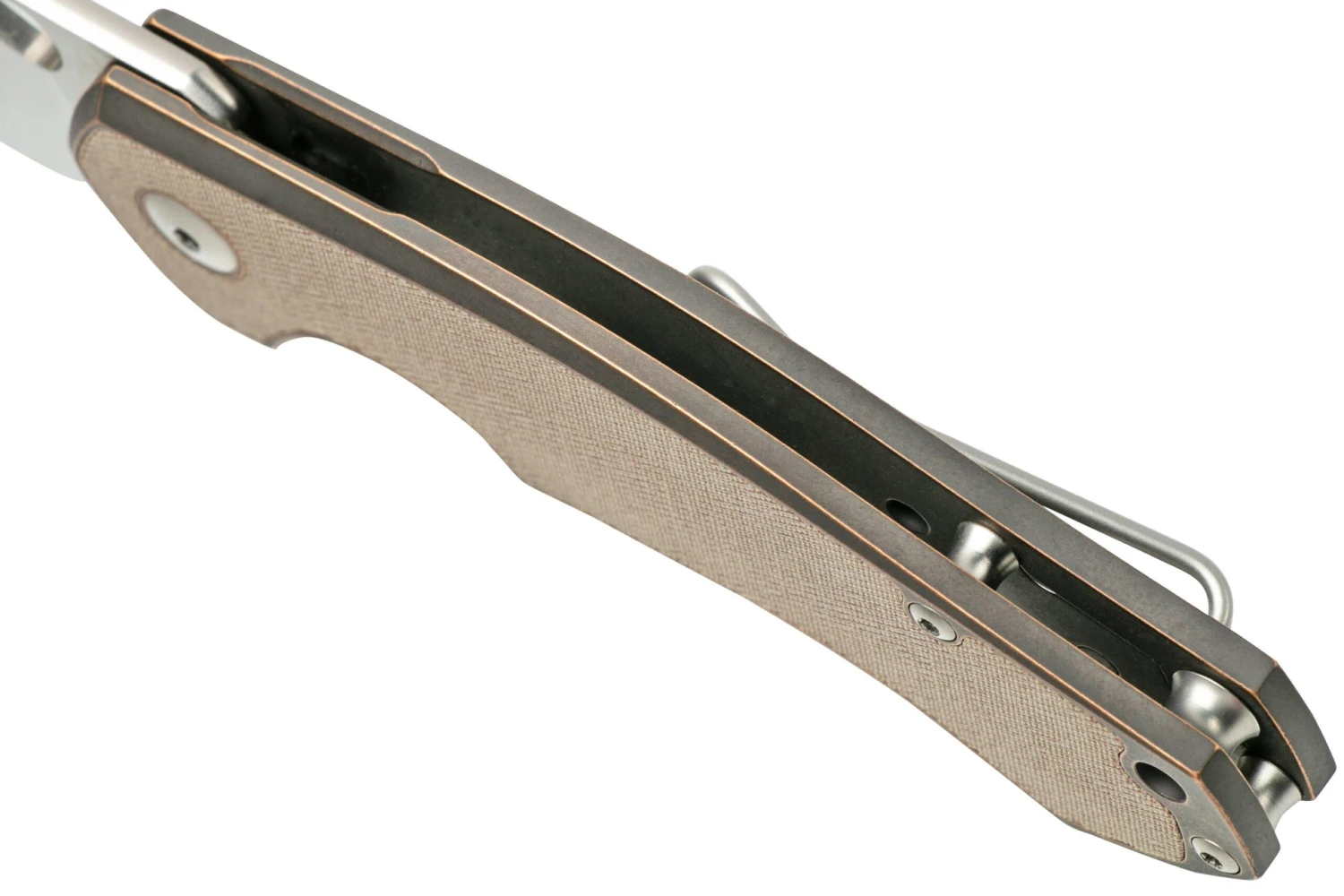 GiantMouse ACE Biblio Bronze Natural Micarta Couteau De Poche, Ansø Et Voxnaes Design 9 GiantMouse ACE Biblio Bronze Natural Micarta Couteau De Poche, Ansø Et Voxnaes Design – Image 7