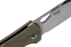 GiantMouse ACE Grand, Green Canvas Micarta Couteau De Poche 14 GiantMouse ACE Grand, Green Canvas Micarta Couteau De Poche -Kai Soldes Boutique GMGRAND GRN MICARTA 06 giantmouse