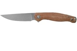 GiantMouse ACE Sonoma V2 Natural Canvas, Titanium, Stonewashed Couteau De Poche, Design Ansø Et Voxnaes