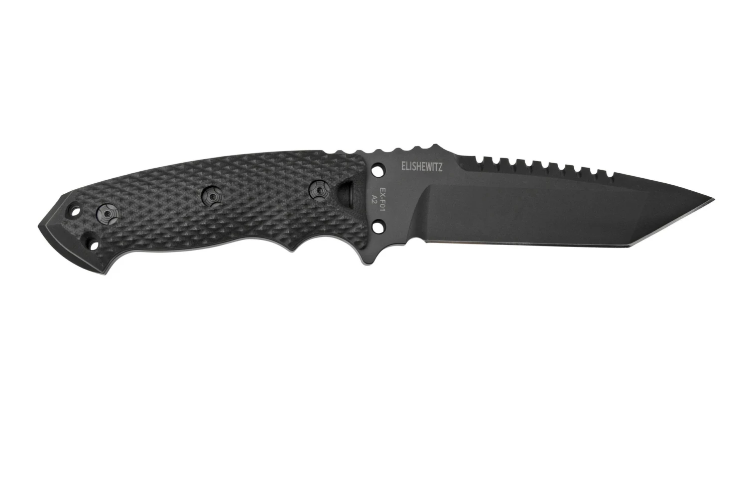 Hogue EX-F01 5.5" Tanto Black G10, Acier A2, 35129 Couteau Fixe 4 Hogue EX-F01 5.5" Tanto Black G10, Acier A2, 35129 Couteau Fixe – Image 2